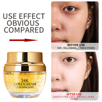 Whitening Moisturizing Natural 24K Gold Collagen Face Cream